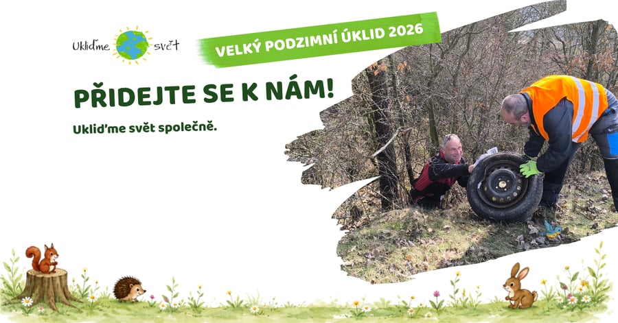 Ukliďme si okolí Domu ochránců přírody