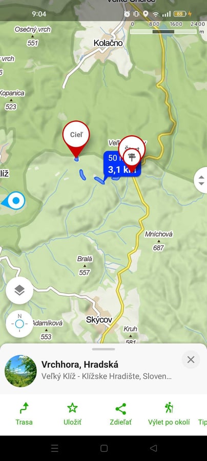 Pohorie Tríbeč, Vrchhora