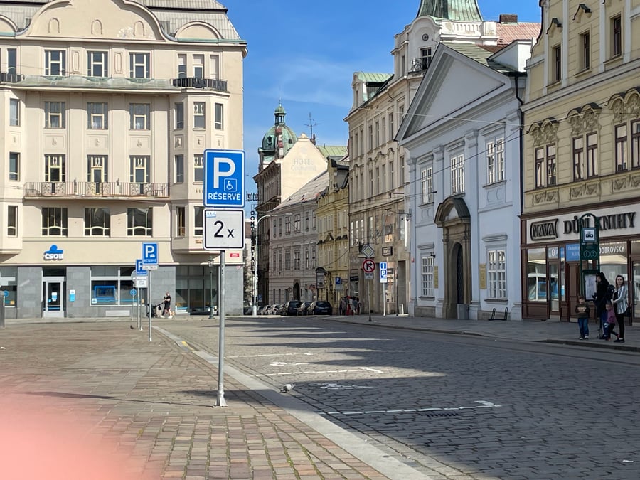 Vyhrazené parkování