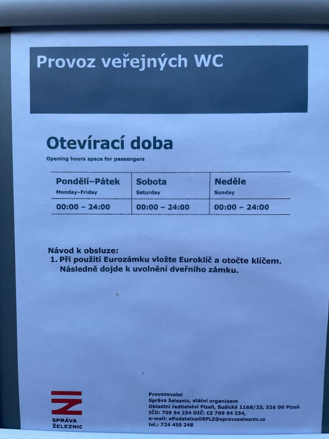 Veřejné WC