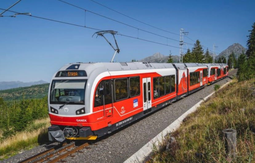 Zubačka Tatranská štrba- Štrbske pleso