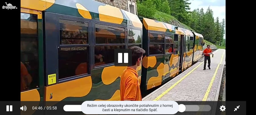 Najvyššia vlaková stanica v Rakúsku.