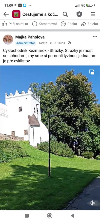 Park stražky