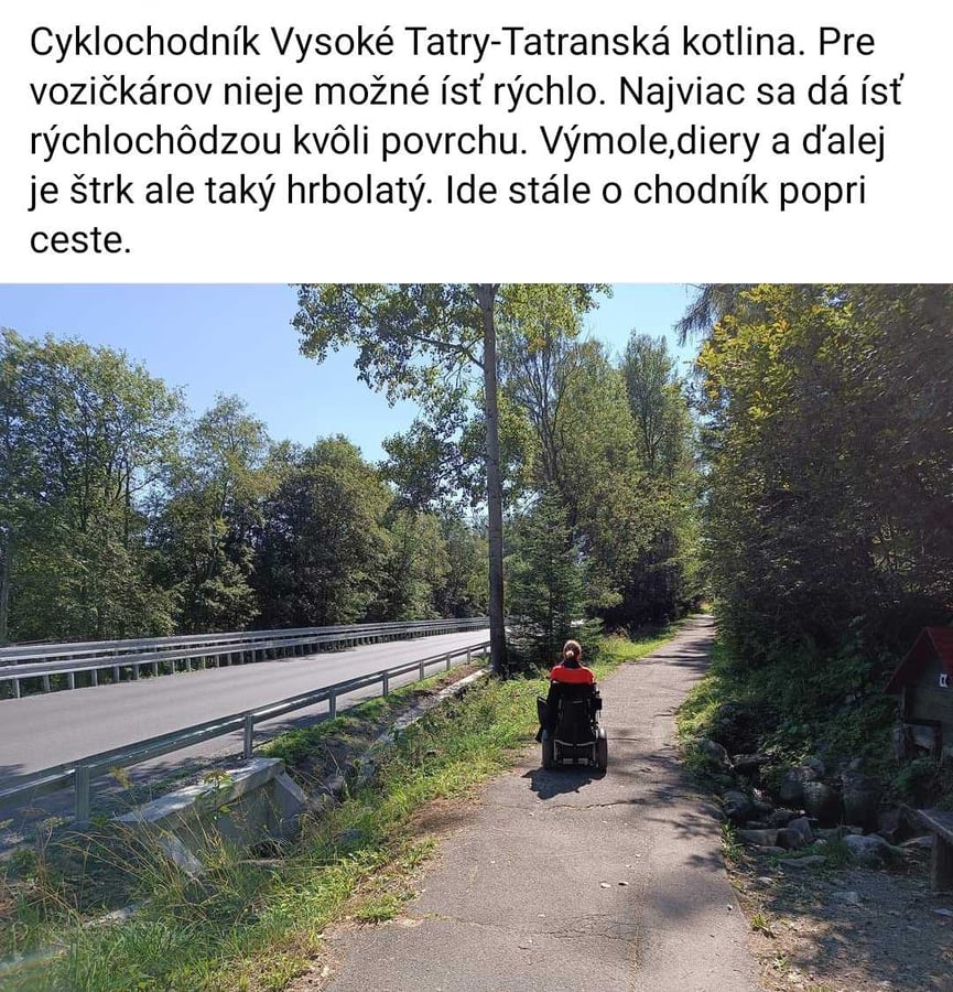 Cyklo vysoké Tatry Tatranská kotlina