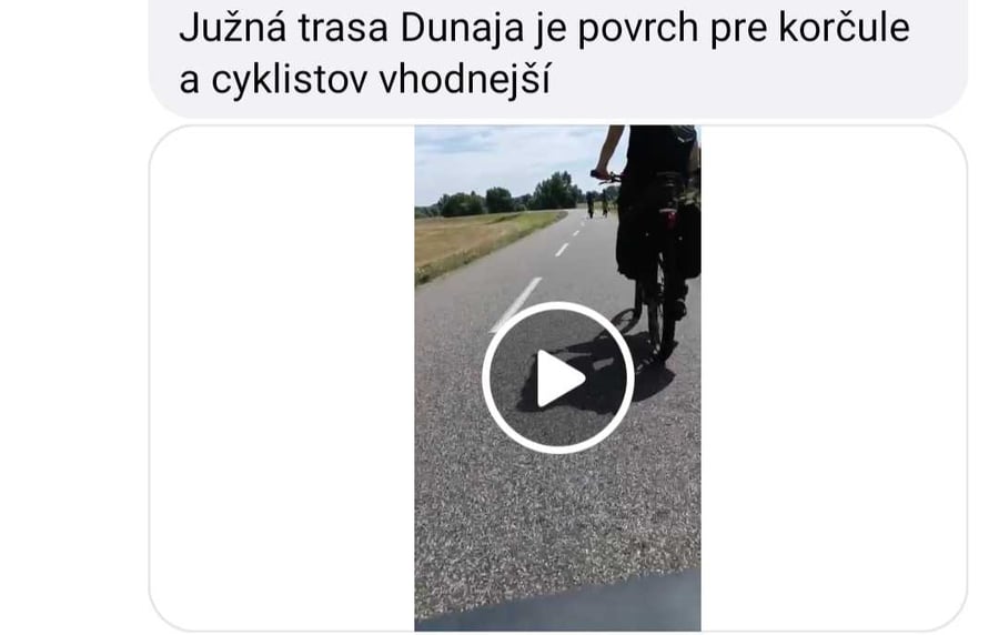 Cyklo severná trasa Dunaja 