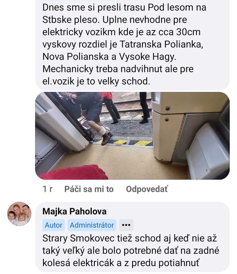 Turistický vláčik pod Tatrami