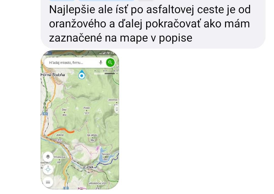 Cyklo k nádrži Turček 