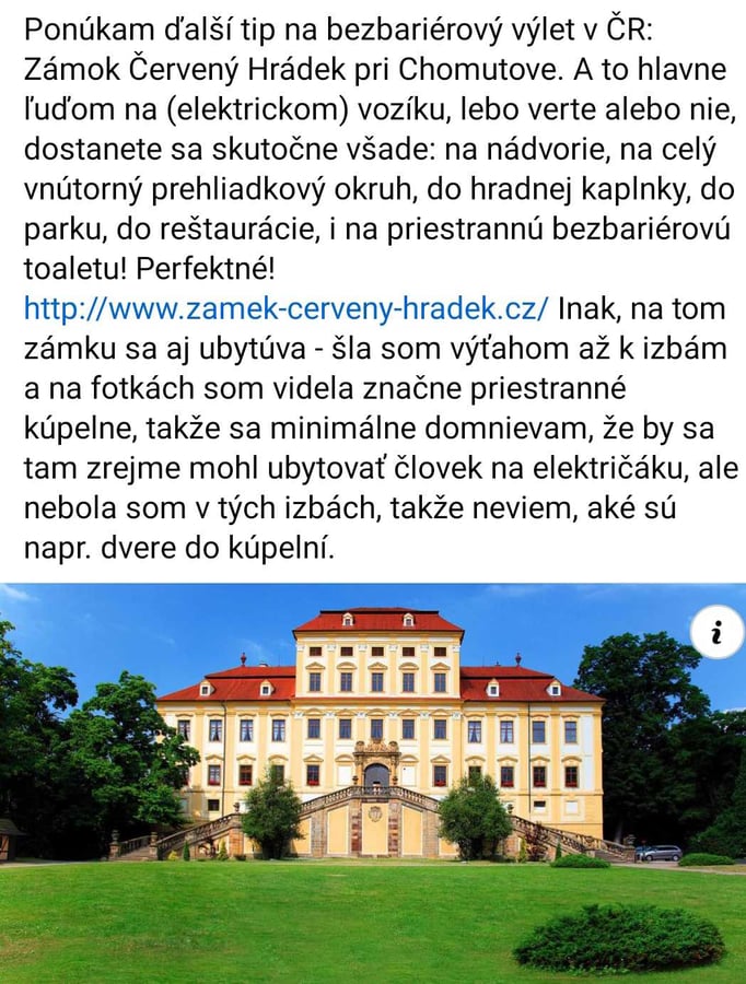 Zámek Červeny Hradek