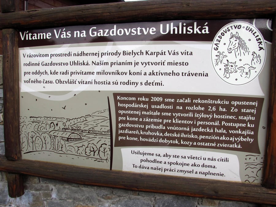 Gazdovstvo Uhriska,Penzión,Trenčianska Zavada