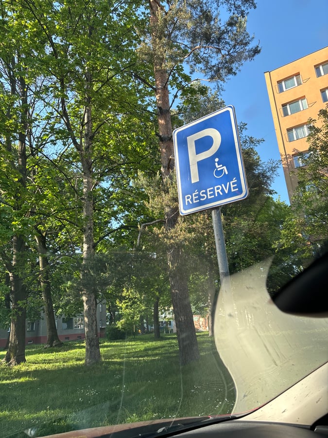 ZTP parkovanie