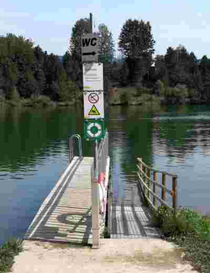 Pláž Silbersee 