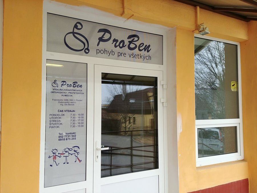 Proben zdravotne pomôcky