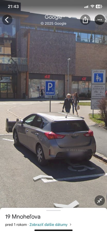 Parkovacie miesto 1x