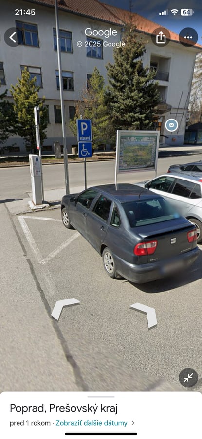 Parkovacie miesto 1x