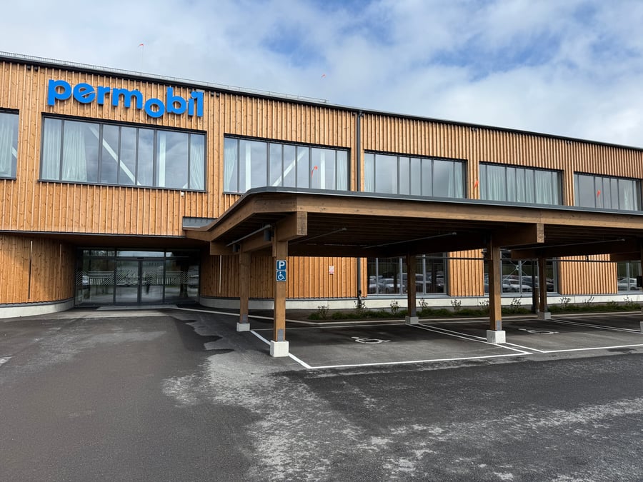 Permobil factory Sweden