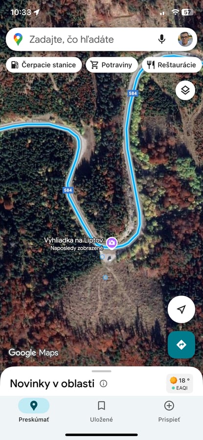 Vyhliadka na Liptov 