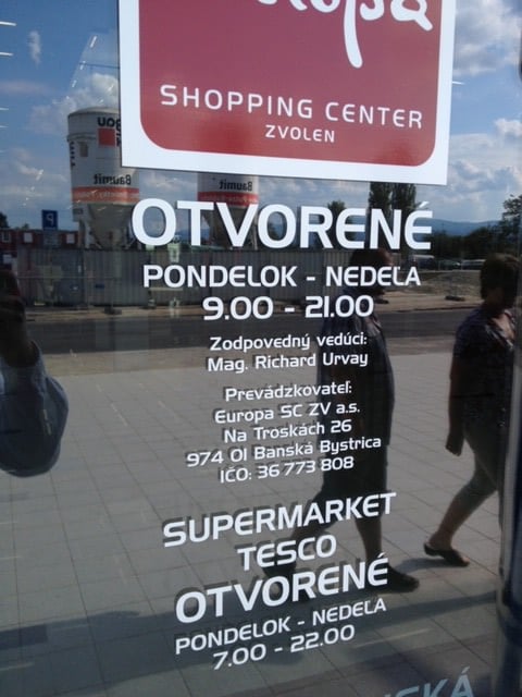 Shopping center Europa