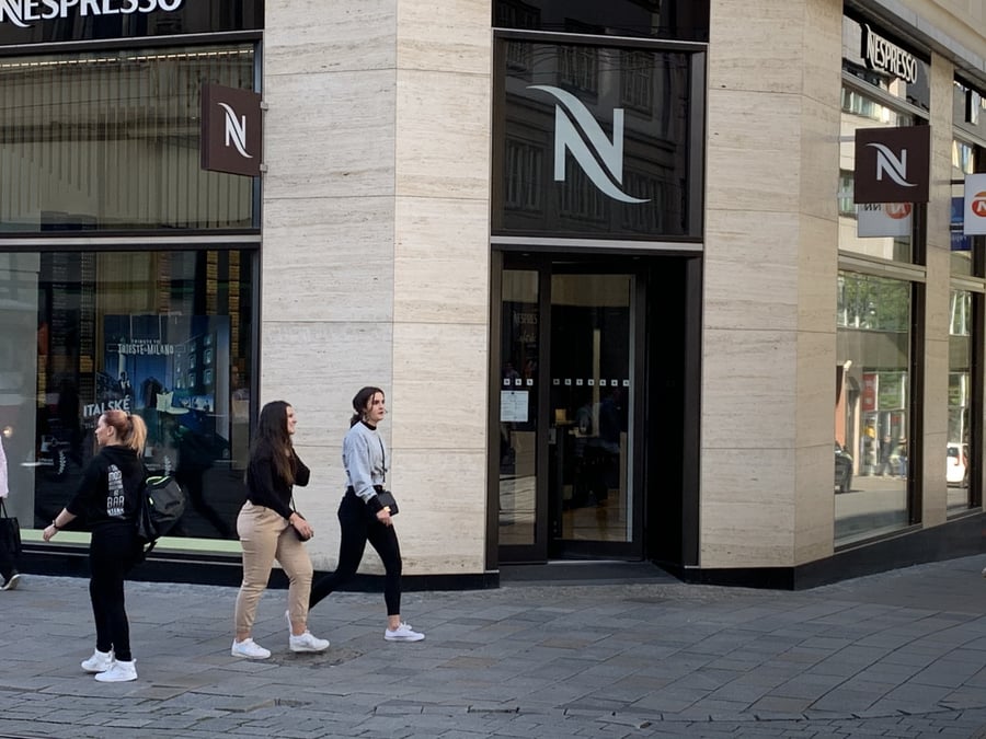 Nespresso shop