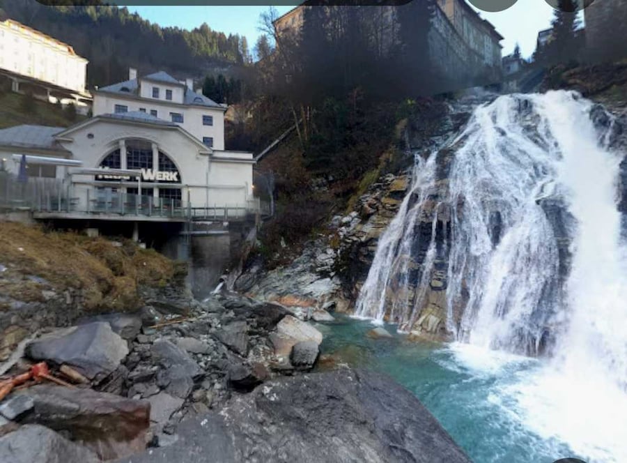 Vodopád gasteiner wasserfall