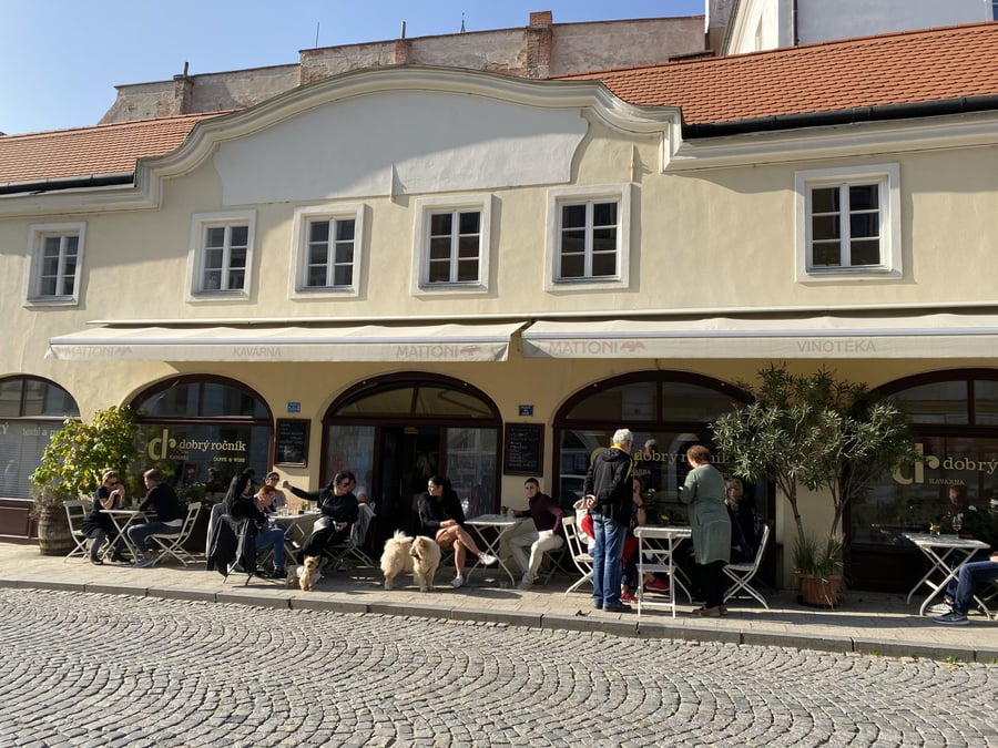 Kavarna/vinoteka Dobry rocnik