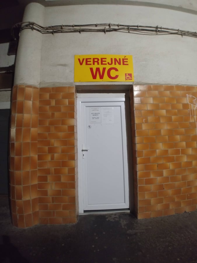 Verejne WC centrum