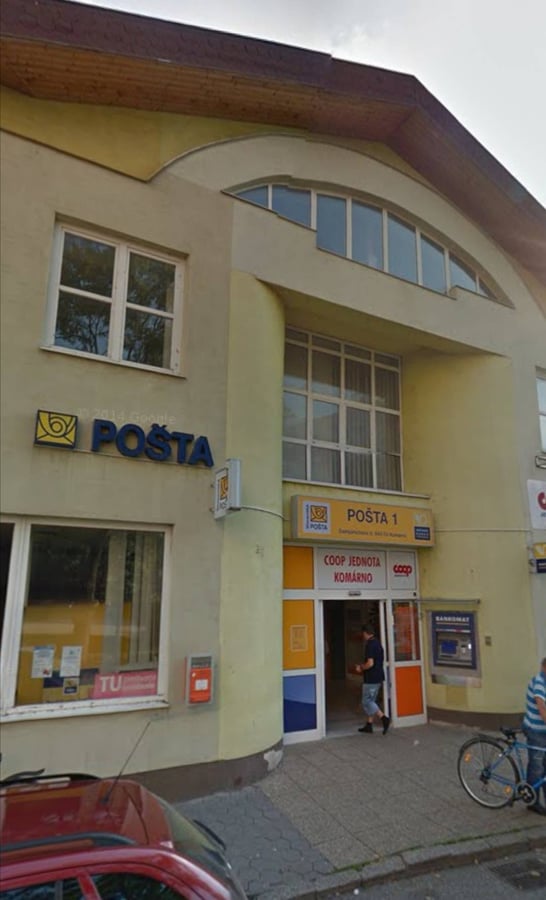 Pošta Komárno 1
