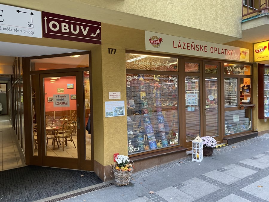 Lázeňské oplatky