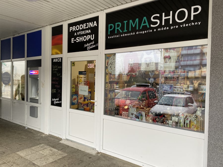 Prima Shop-Prodejna a výdejna E-shopu