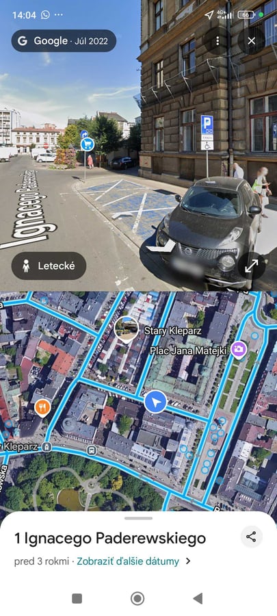 Parkovacie miesto