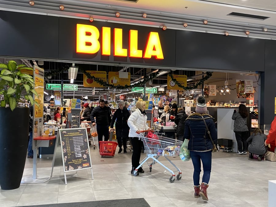 Billa potraviny