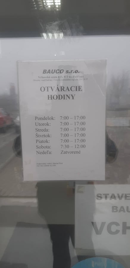 Stavebniny Bauco
