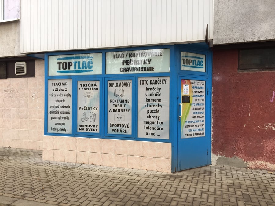 TOP Tlač
