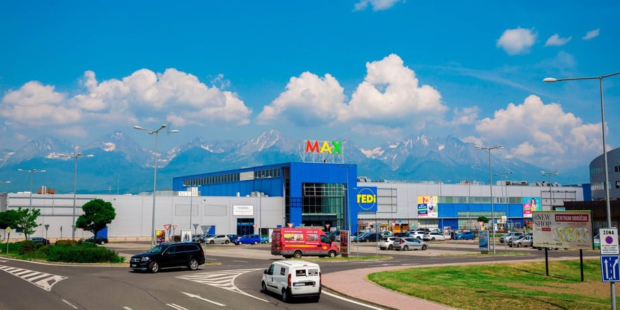 Obchodné centrum-Max Poprad