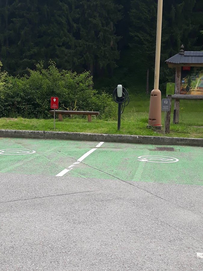Nabíjacia stanica na elektromobily Čutkovo