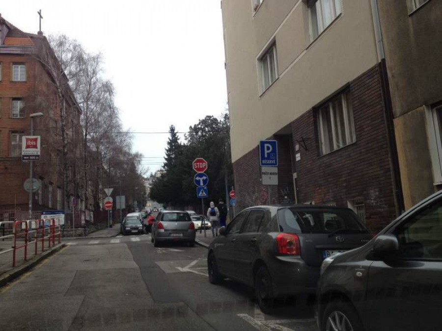 Vozičkárske parkovacie miesto