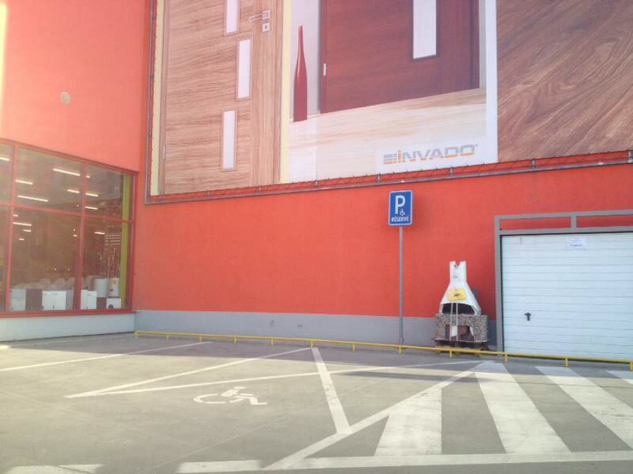 Vozičkárske parkovacie miesto