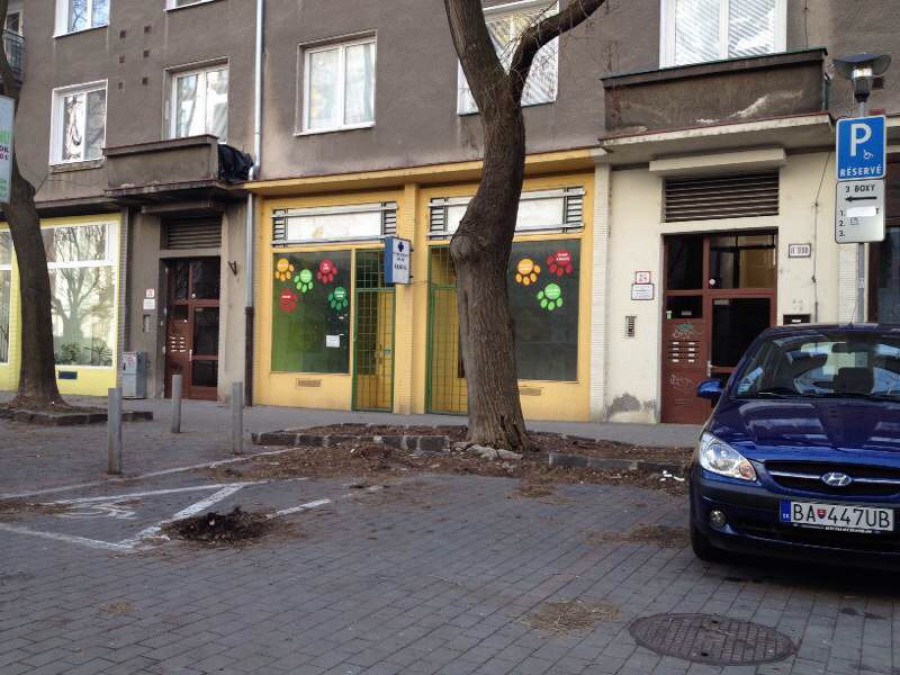 Vozičkárske parkovacie miesto