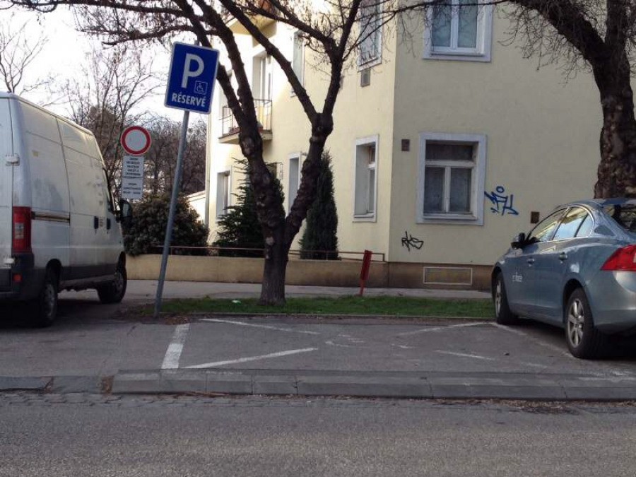Vozičkárske parkovacie miesto