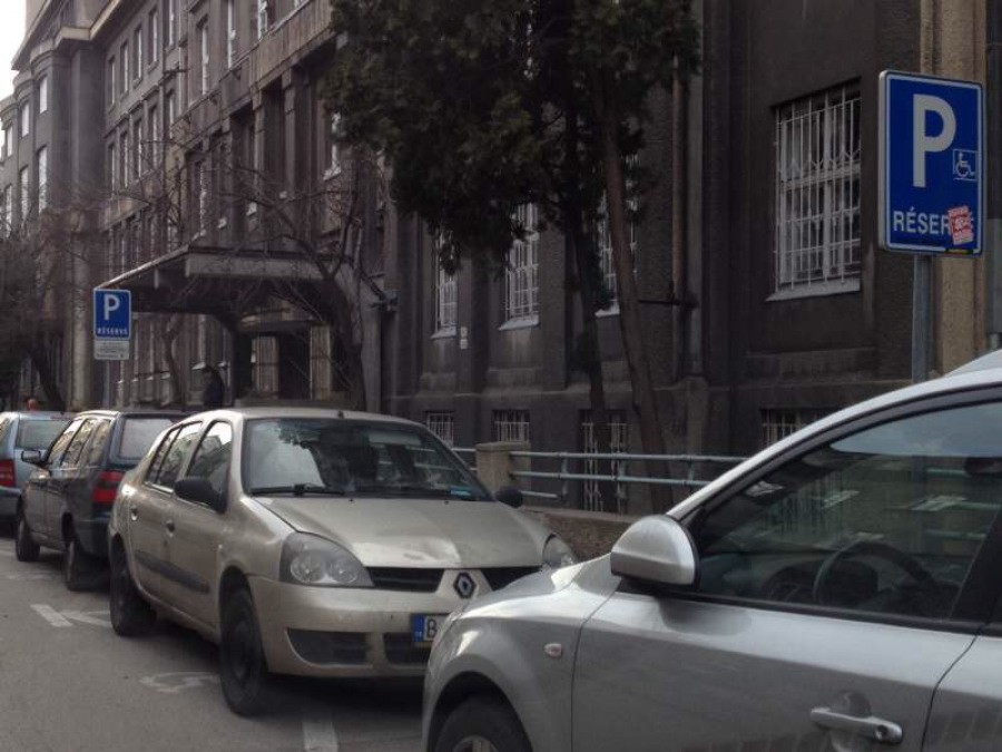 Vozičkárske parkovacie miesto