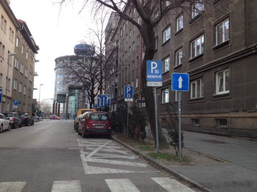 Vozičkárske parkovacie miesto