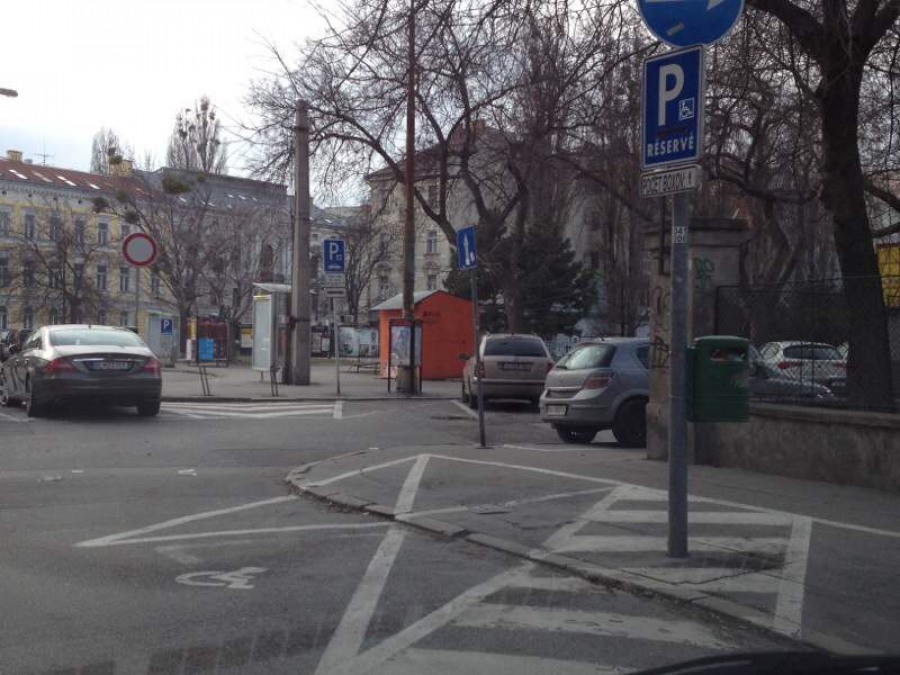 Vozičkárske parkovacie miesto