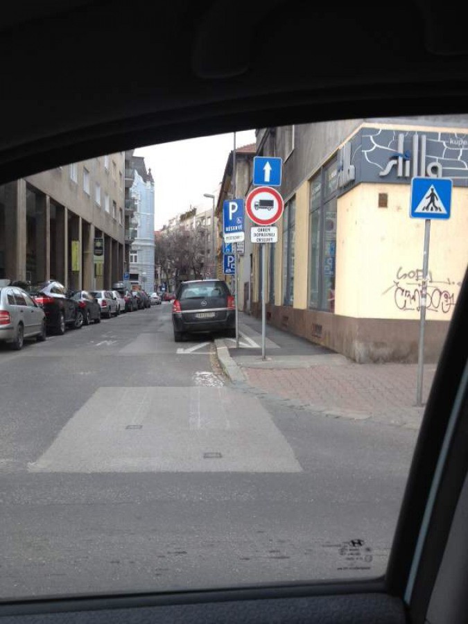 Vozičkárske parkovacie miesto