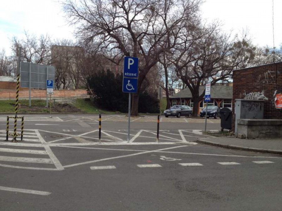 Vozičkárske parkovacie miesto