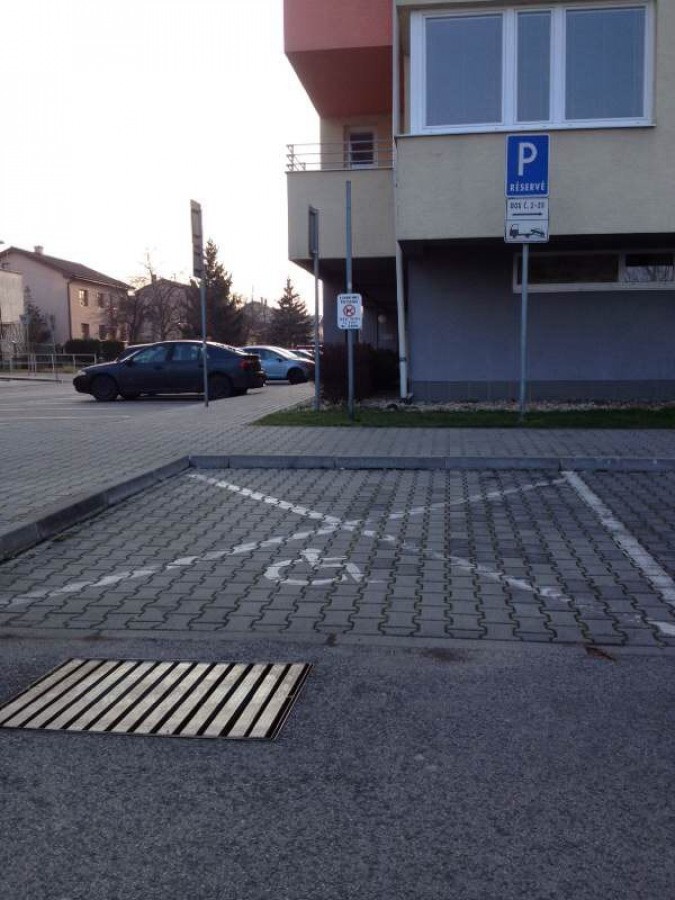 Vozičkárske parkovacie miesto