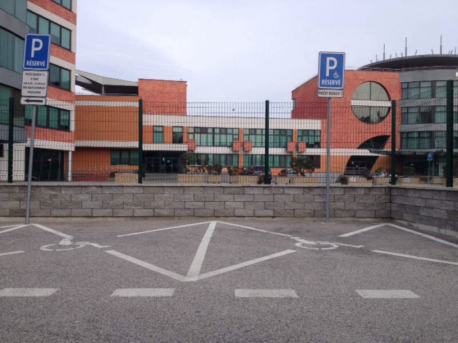 Vozičkárske parkovacie miesto