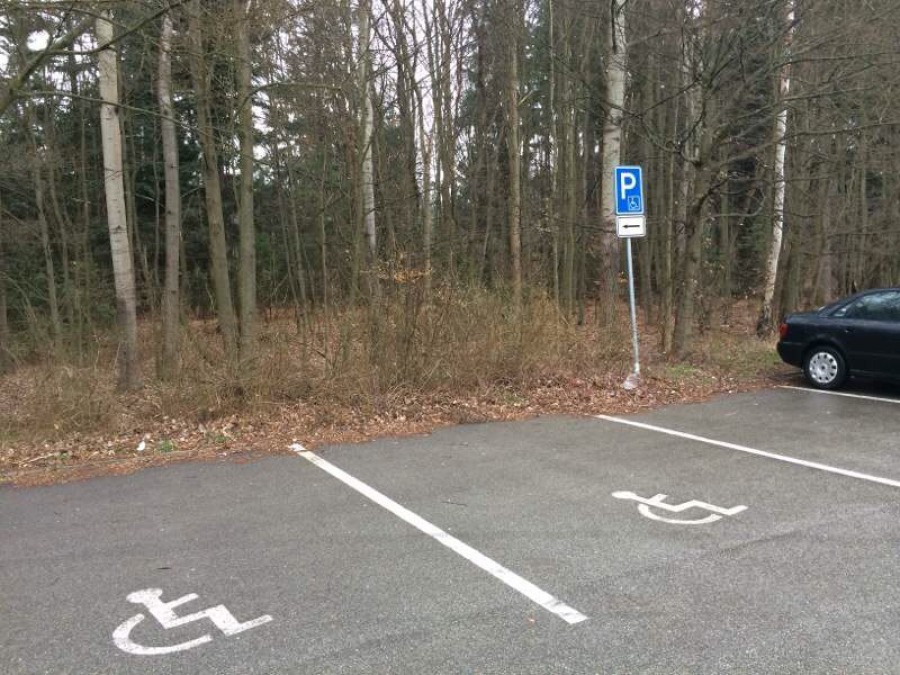 Vozičkárske parkovacie miesto
