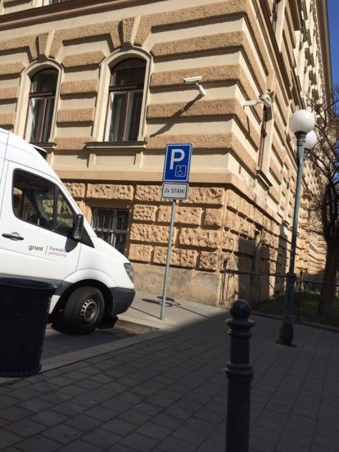 Vozičkárske parkovacie miesto