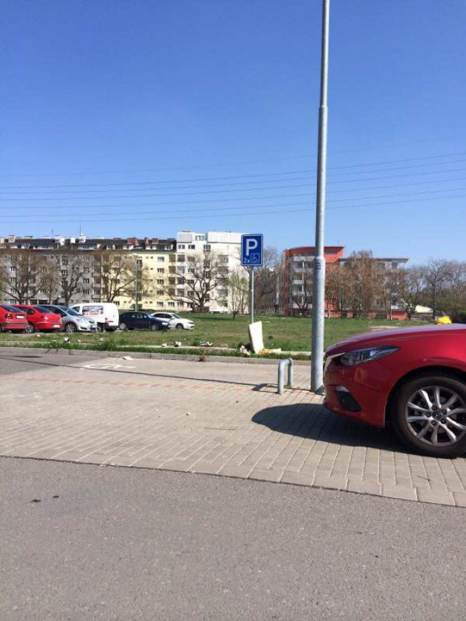 Vozičkárske parkovacie miesto