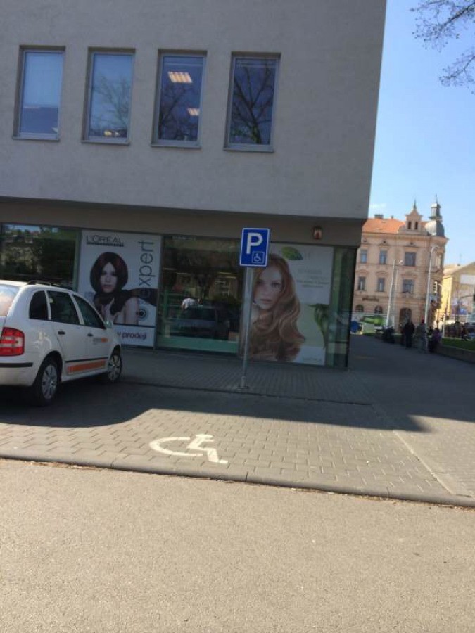 Vozičkárske parkovacie miesto