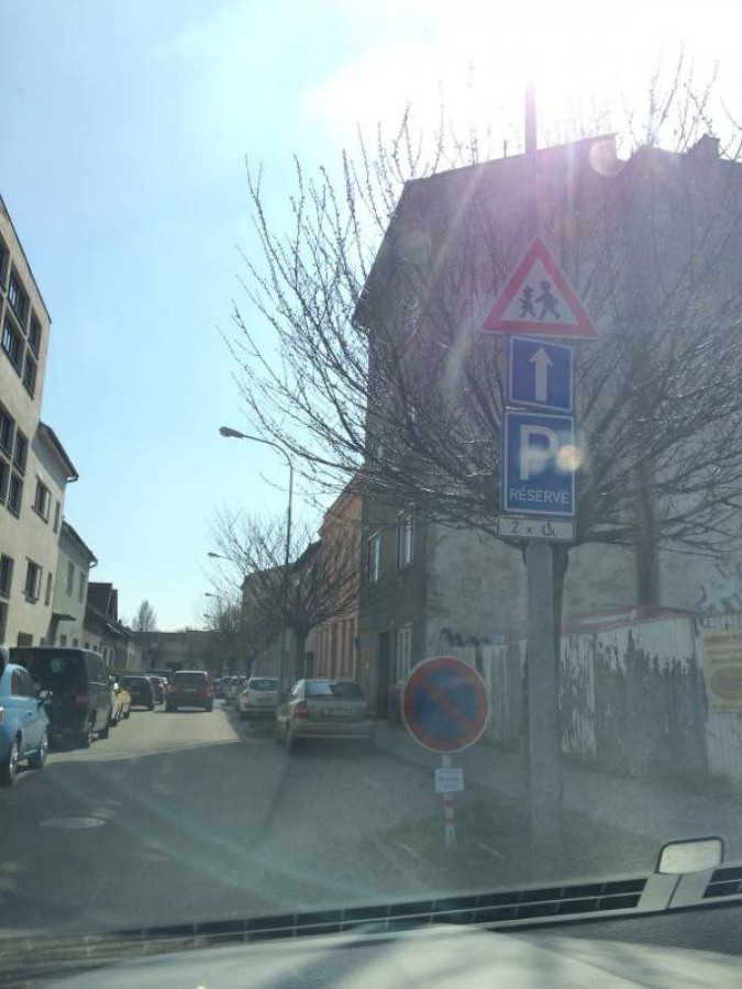 Vozičkárske parkovacie miesto